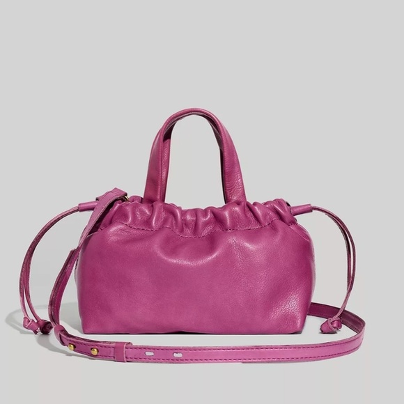 Madewell Handbags - Madewell piazza mini crossbody bag rich mauve purple